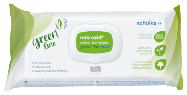 Mikrozid Universal Wipes Green Line Packshot